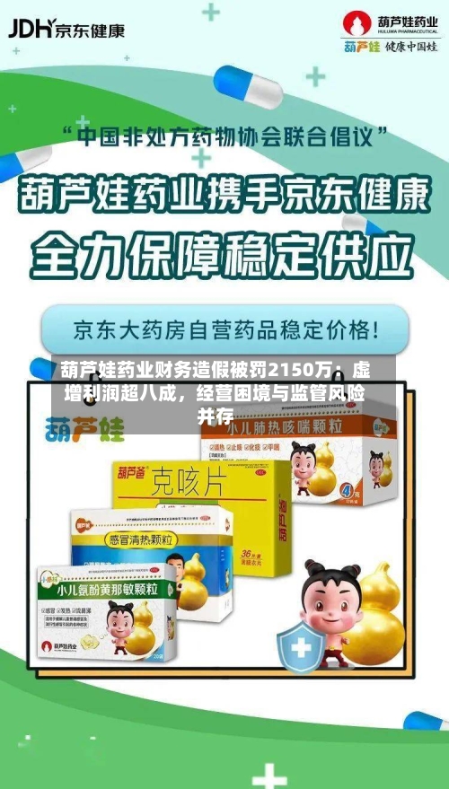 葫芦娃药业财务造假被罚2150万：虚增利润超八成，经营困境与监管风险并存-第3张图片
