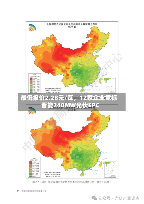 最低报价2.28元/瓦，12家企业竞标晋能240MW光伏EPC-第2张图片