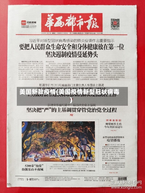 美国新款疫情(美国疫情新型冠状病毒)-第2张图片