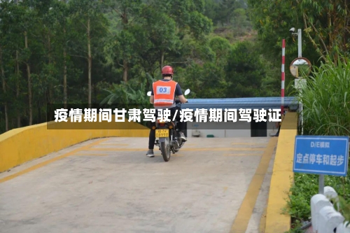 疫情期间甘肃驾驶/疫情期间驾驶证-第2张图片