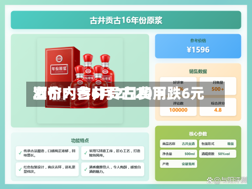 酒价内参6月2日费用发布：古井贡古20下跌6元-第2张图片