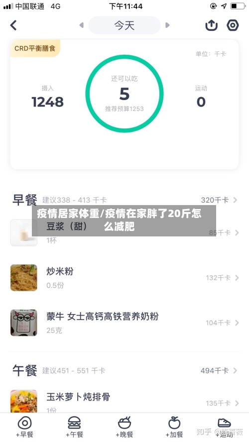 疫情居家体重/疫情在家胖了20斤怎么减肥-第3张图片