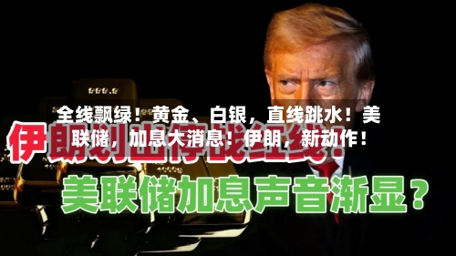 全线飘绿！黄金、白银，直线跳水！美联储	，加息大消息！伊朗，新动作！-第2张图片