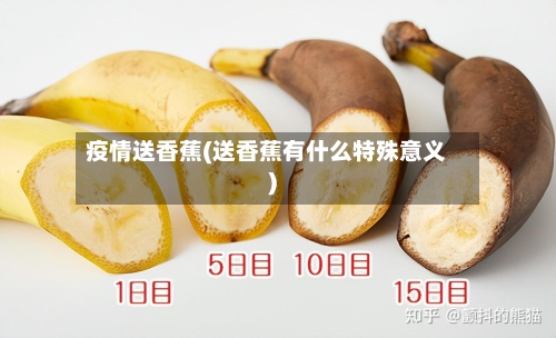 疫情送香蕉(送香蕉有什么特殊意义)