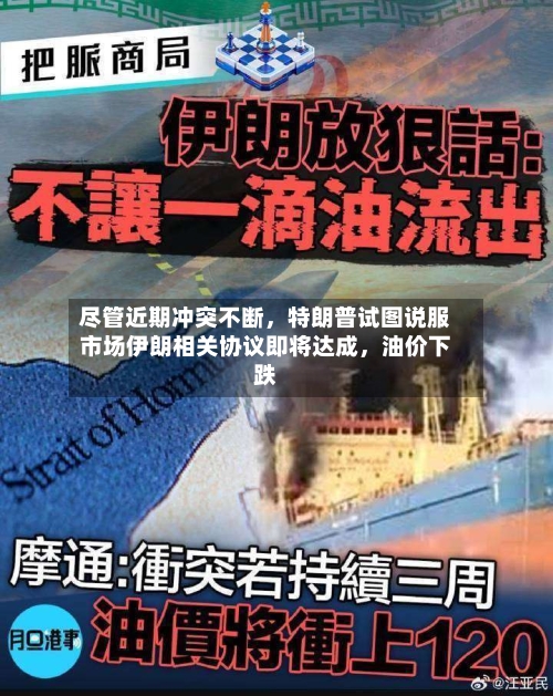 尽管近期冲突不断，特朗普试图说服市场伊朗相关协议即将达成，油价下跌