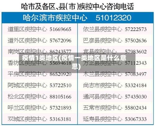 疫情1类地区(疫情一类地区是什么意思)-第2张图片
