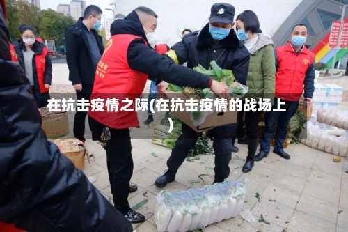 在抗击疫情之际(在抗击疫情的战场上)