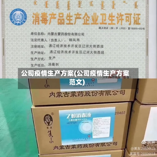 公司疫情生产方案(公司疫情生产方案范文)-第2张图片