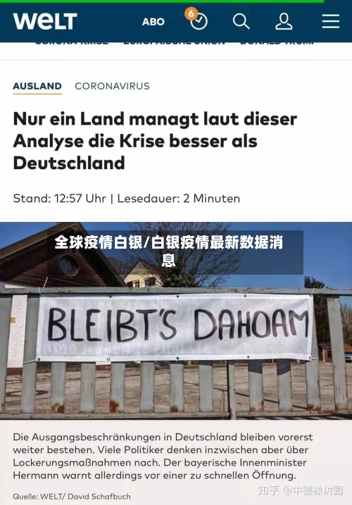 全球疫情白银/白银疫情最新数据消息