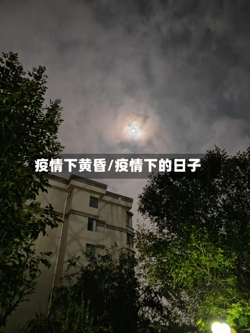 疫情下黄昏/疫情下的日子-第2张图片