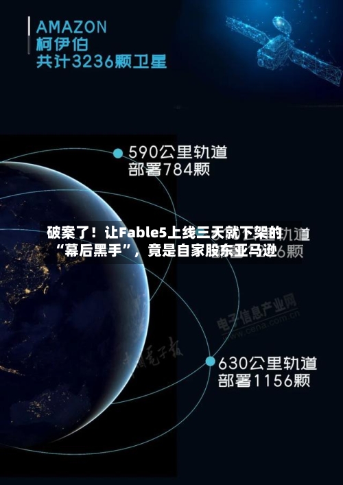 破案了！让Fable5上线三天就下架的“幕后黑手”，竟是自家股东亚马逊