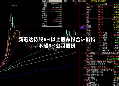 新迅达持股5%以上股东拟合计减持不超3%公司股份