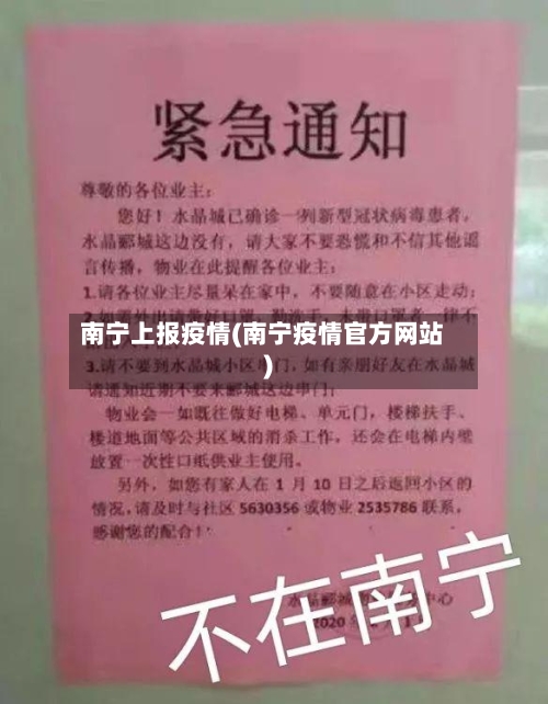 南宁上报疫情(南宁疫情官方网站)-第2张图片