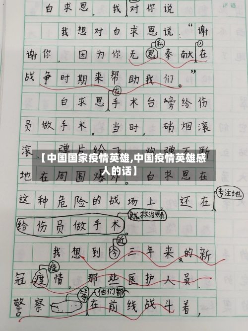 【中国国家疫情英雄,中国疫情英雄感人的话】-第2张图片