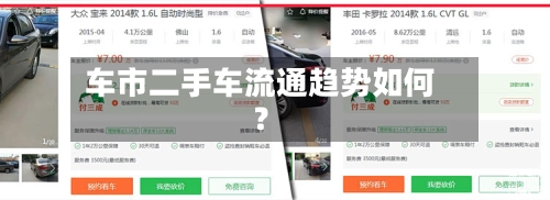 车市二手车流通趋势如何？-第3张图片