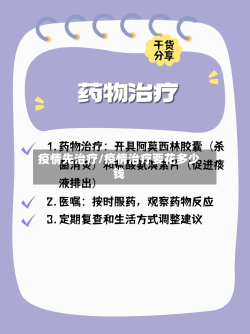 疫情先治疗/疫情治疗要花多少钱
