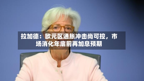 拉加德：欧元区通胀冲击尚可控	，市场消化年底前再加息预期-第2张图片
