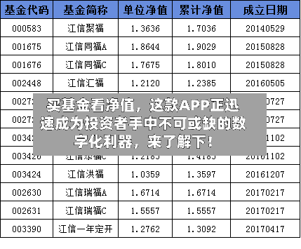 买基金看净值	，这款APP正迅速成为投资者手中不可或缺的数字化利器，来了解下！-第2张图片
