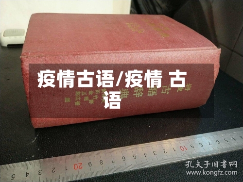 疫情古语/疫情 古语-第2张图片