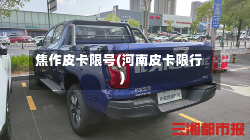 焦作皮卡限号(河南皮卡限行)