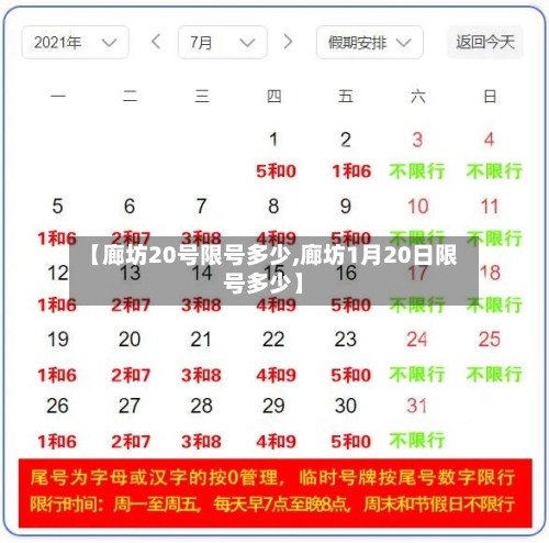 【廊坊20号限号多少,廊坊1月20日限号多少】-第3张图片