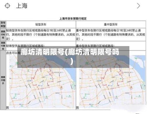 廊坊清明限号(廊坊清明限号吗)-第2张图片