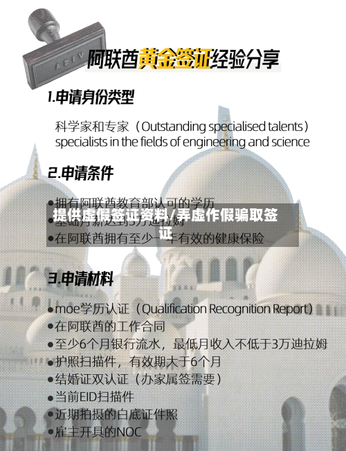 提供虚假签证资料/弄虚作假骗取签证-第3张图片