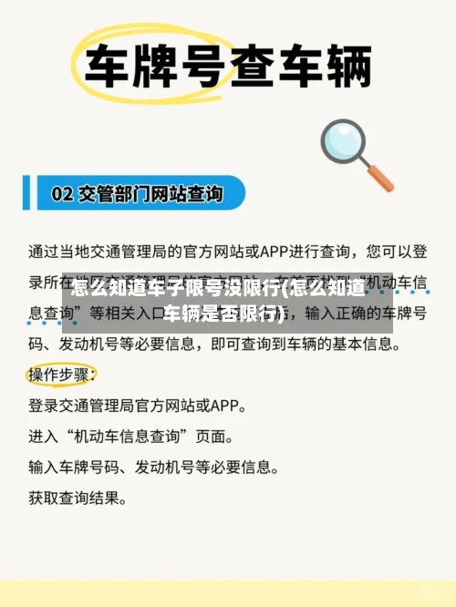 怎么知道车子限号没限行(怎么知道车辆是否限行)-第2张图片